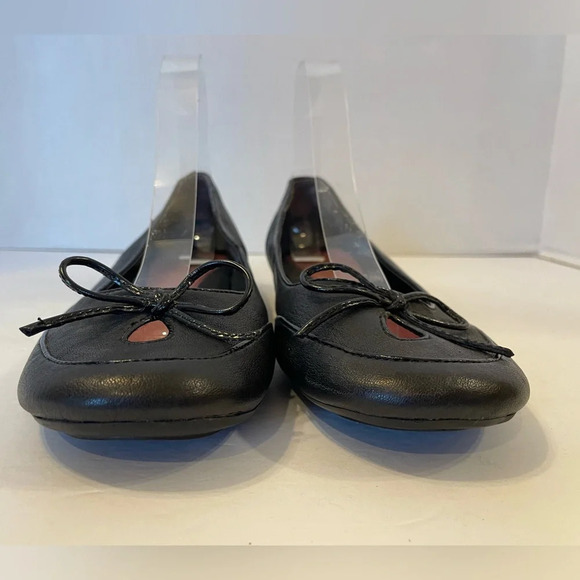 Aerosoles Black With Bow Slide-On Shoes Size 8 1/2 - Picture 6 of 10
